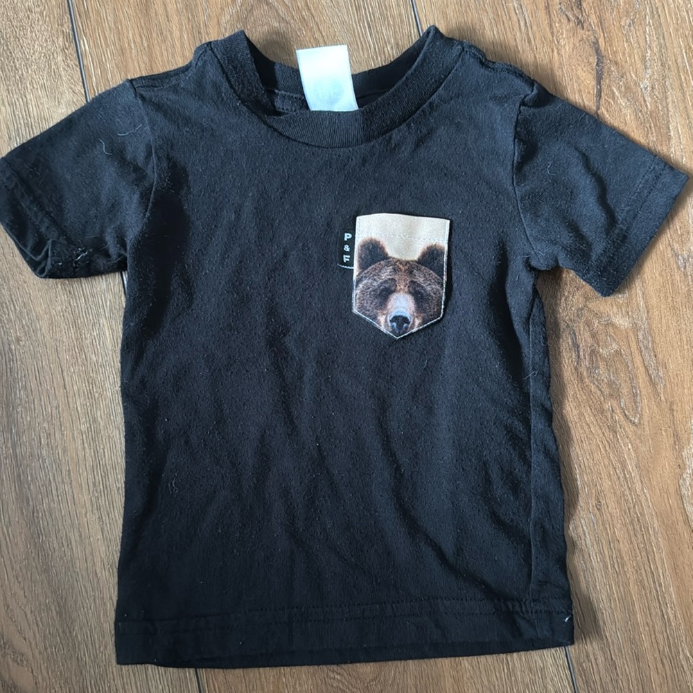 Boys bear shirt